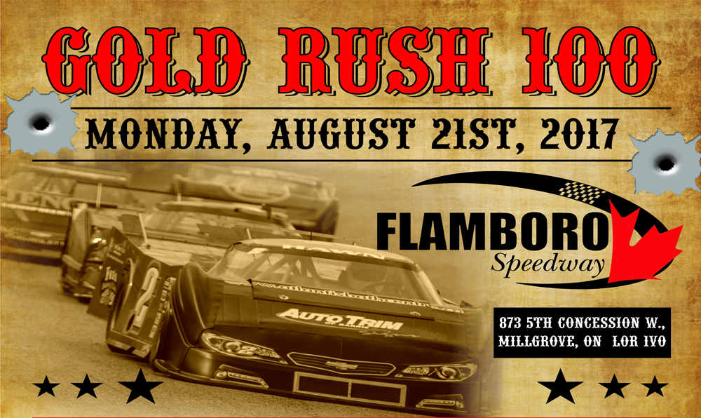Gold Rush 100 At Flamboro Speedway