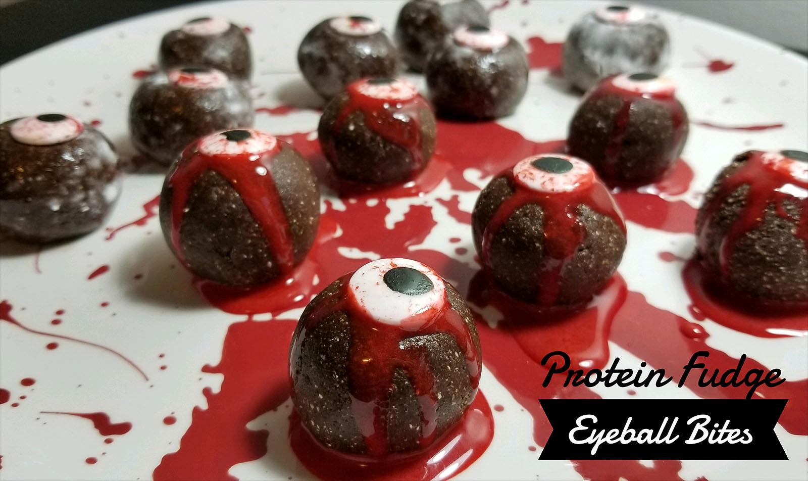 Protein Fudge Bites Eyeball