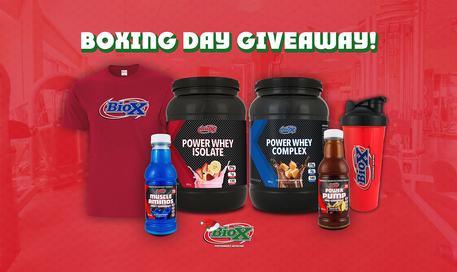 BioX Boxing Day Giveaway | BioX Performance Nutrition