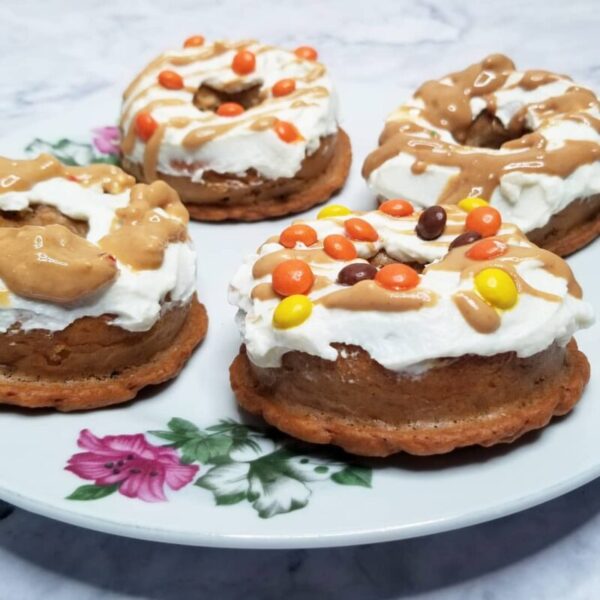 Peanut Butter Protein Donuts