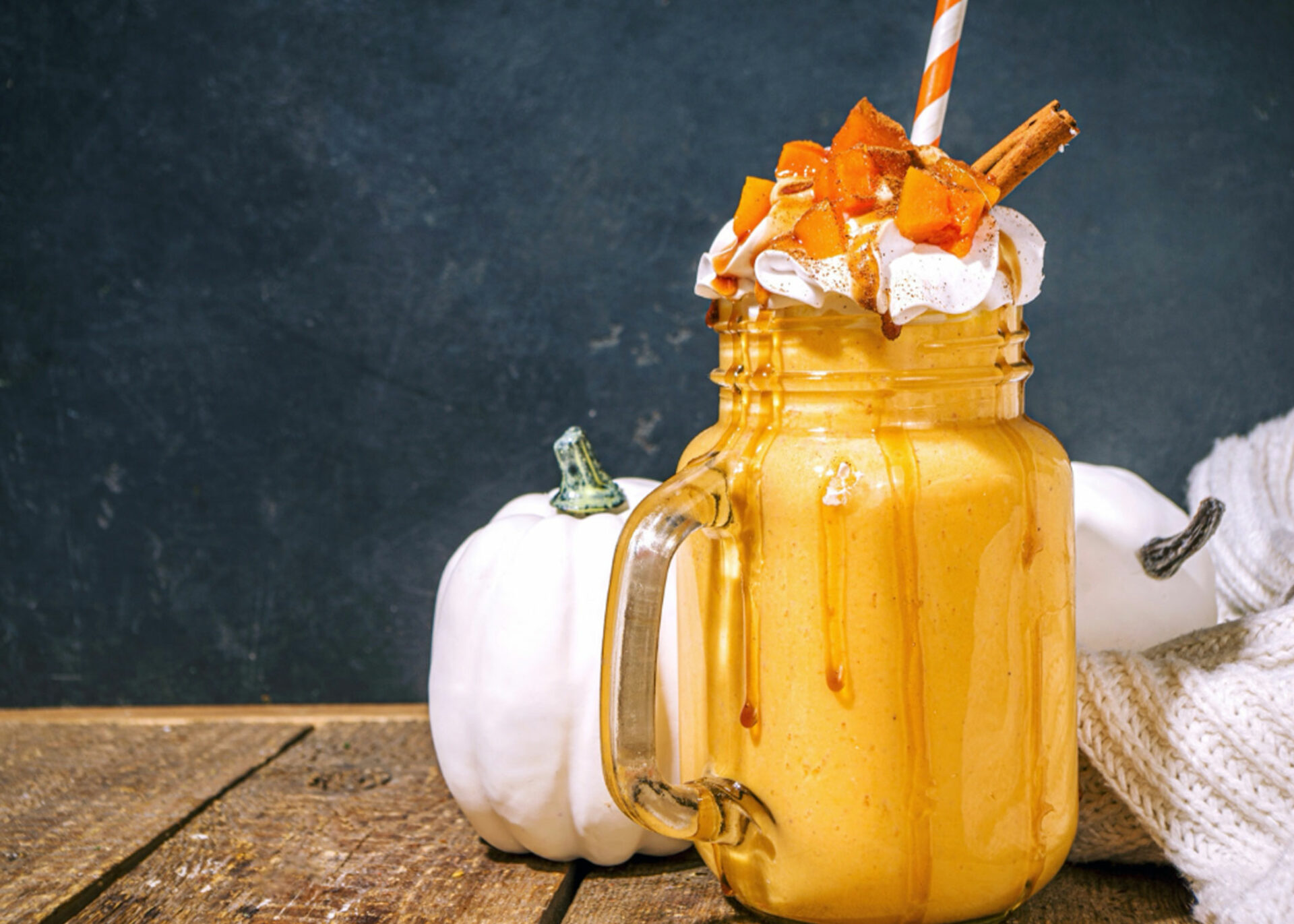 pumpkin spice protein shake