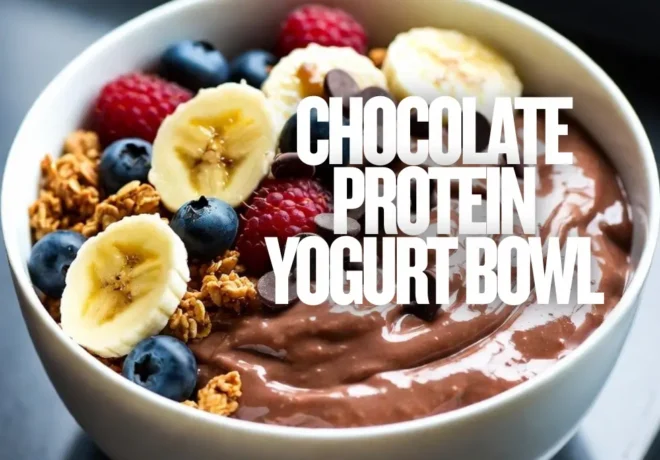 Chocolate Protein Yogurt Bowl