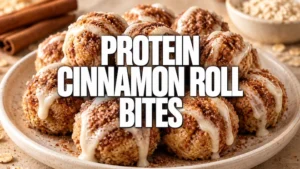 Cinnamon Roll Bites
